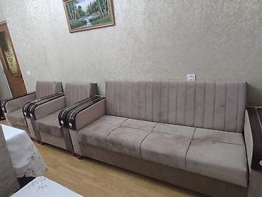 Divanlar: Divan, Yeni, Açılan, Bazalı, Vеlur parça, Pulsuz çatdırılma — 1