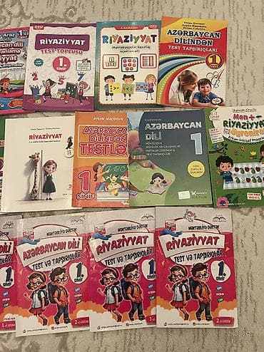 Məktəbəqədər hazırlıq və 1–2-ci siniflər üçün müxtəlif fənlər üzrə — 3