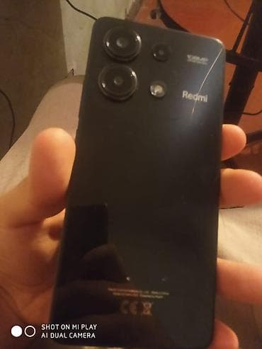 Redmi Note 13, 128 GB, rəng - Qara, Sensor — 6