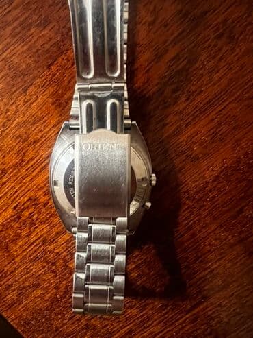 maqnit qolbaq: İşlənmiş, Qol saatı, Orient, rəng - Gümüşü — 5