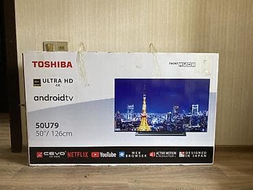tve: Yeni Televizor Toshiba DLED 50" 4K (3840x2160), Ünvandan götürmə — 4