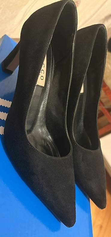 tufliler 2023: Rəng - Qara Tuflilər, Ölçü: 38, Qız üçün — 1