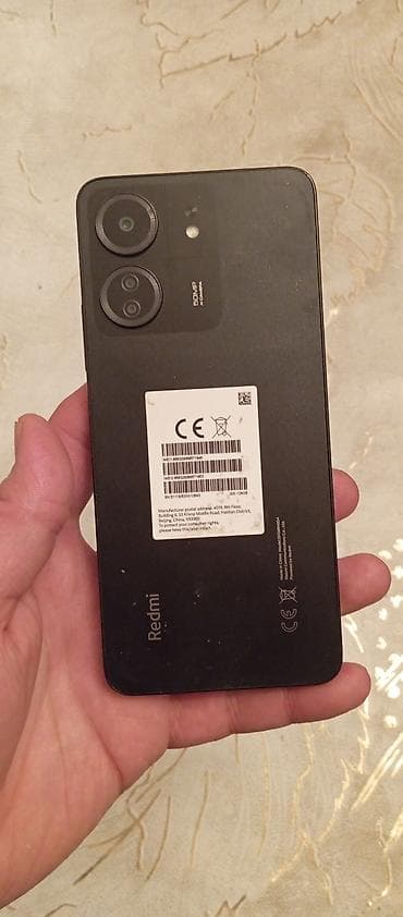 instax mini 11: Redmi 13C, 128 GB, rəng - Qara, Barmaq izi — 2