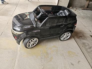 Uşaq üçün elektrikli miniatür maşın – şəhər krossover üslubunda, qara