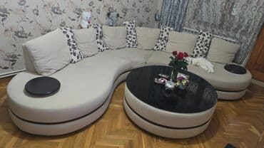 ikinci əl künc divanı: Künc divan, İşlənmiş, Açılmayan, Bazasız, Parça, Çatdırılma yoxdur — 1