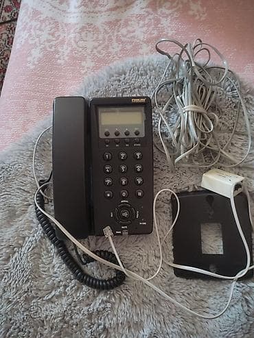 philips xenium 9@9d: Stasionar telefon Simli, İşlənmiş, Ünvandan götürmə — 1