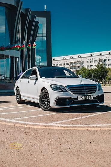 Mercedes-Benz S-Class AMG (sedan) 4MATIC – premium seqmentdə güc və
