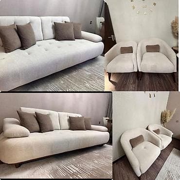 Turk istehsalı. Divan kreslo. 1200azn. İdeal veziyyetde. Viva