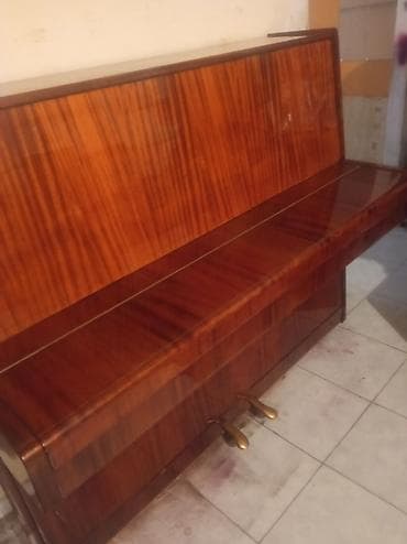 dynacord 2: Upright piano – “Belarus” markalı - Korpus: parlaq laklı, taxta — 3