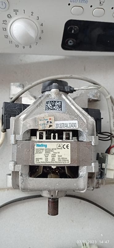 Paltaryuyan maşın Indesit, 5 kq, Ehtiyat hissələri kimi, Avtomat, Qurutmasız