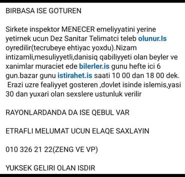 Dezinfeksiya, dezinseksiya | Taxtabiti, Birələr, Tarakanlar | Ofislər, Mənzillər, Evlər