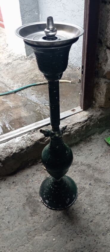 çaşqa qəlyan: Nargilə gövdəsi və kömür lövhəsi - Material: metal gövdə, paslanmaz — 3
