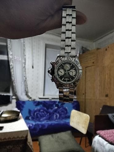 elektron saat satisi: Qol saatı, Breitling, rəng - Gümüşü — 4