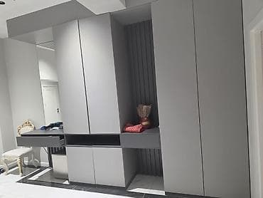Мебель на заказ: **Elanın adı: Sifarişlə TV stend və dəhliz mebeli dəstləri** Müasir — 2