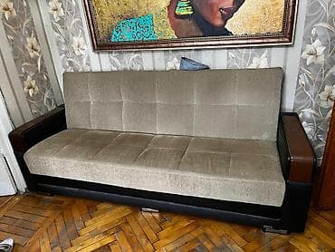 pufik divan: Geniş qarderob və rahat divan dəsti - Qarderob: sürgülü qapılı, iri — 4
