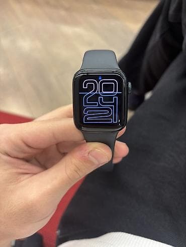 telefon saati: Apple Watch SE3(2025)/40mm 64Gb yaddaş qutusu simsiz şarj aleti her — 2