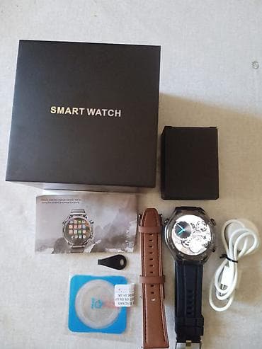 smart saat sim kart: Smart saat, Smart, Sensor ekran, rəng - Qara — 3