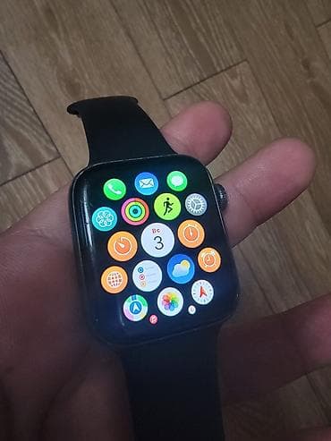 b fit: İşlənmiş, Smart saat, Apple, Sensor ekran, rəng - Qara — 2