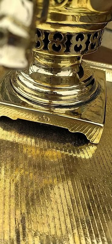 samovar luləyi: Qədimi samavar 5 litr dest 250 azn qalin aqir — 5