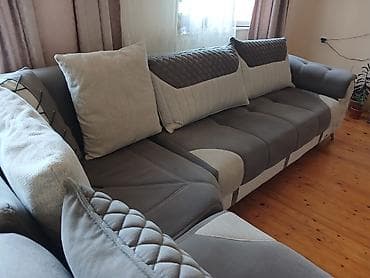 divan damla: Künc divan 599 Azn. Açılır, bazası var çox az işlənib yeni kimidir — 4