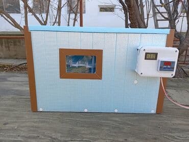 Mexaniki 120 yumurta tutumlu inkubator.Mexanikidir Gunde 2 defe