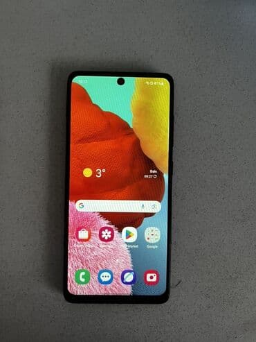 Mobil telefonlar: Samsung Galaxy A51, 64 GB, rəng - Qara, İki sim kartlı — 1
