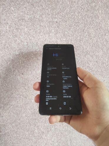 Proton: Tecno Spark 20 Pro, 256 GB, rəng - Qara — 1