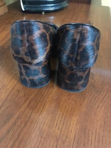 şnurlu qadın mokasinləri: Tuflilər, Ölçü: 39, rəng - Qəhvəyi, İşlənmiş — 3