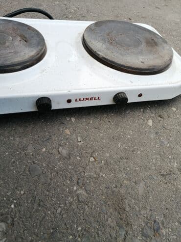 Qaz sobası Stolüstü, 2 gözlü, İşlənmiş