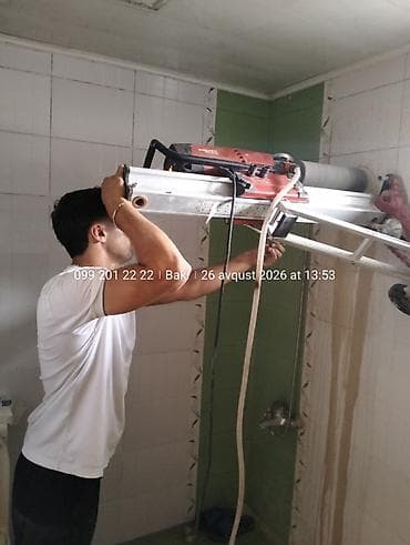 standart qapi olculeri: Xidmət: Beton və kafel səthlərində dəqiq deşmə və kəsim Təsvir: - — 7