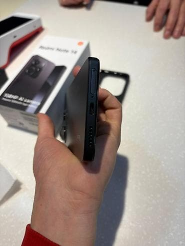 redmi note 16 pro max qiymeti: Xiaomi Redmi Note 14 – qutu və aksesuarları ilə Əsas xüsusiyyətlər: - — 6