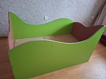 2ci əl carpayi: Oğlan və qız üçün, İşlənmiş, Çarpayı, Matras ilə — 4