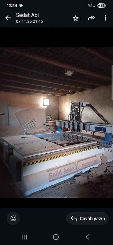 dəmir kəsən aparat: CNC frezə dəzgahları – taxta və MDF emalı üçün Məhsul təsviri: - — 5