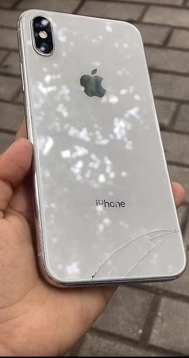 iphone 6 's: IPhone X, Gümüşü, Face ID — 2