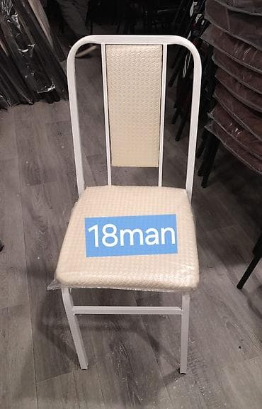 stol stullar: Mətbəx üçün, Yeni, Qatlanmayan, rəng - Qara Stul — 3
