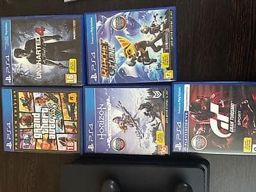 sert disk: PlayStation 4 ustunde sekildeki oyunlari verirem. Pult 1i — 3