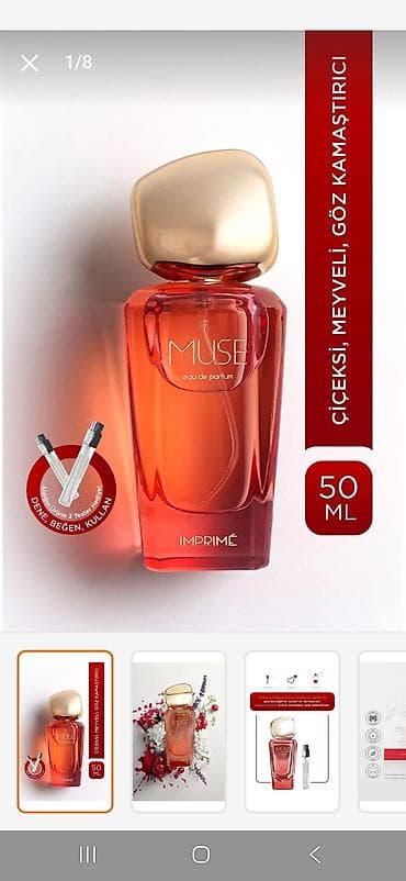 chastity parfum: IMPRIMÉ MUSE Eau de Parfum – 50 ml - Qoxu ailəsi: çiçəksi və meyvəli — 1
