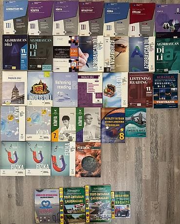 İdman və hobbi: 📚 HƏR BİRİ DƏYƏRİNİN 50%Ə SATILIR 📚 Azərbaycan dili, riyaziyyat — 1