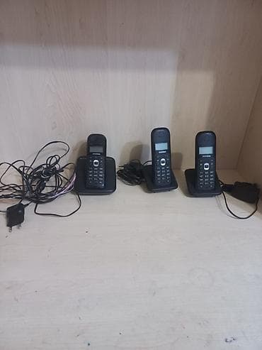 rabitə: Stasionar telefon Gigaset, Simsiz, İşlənmiş — 2