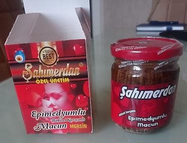 mığmığa dərmanı: Şahmerdan 100 faiz tebii bitkisel karisimli macun, teze, bagli — 1
