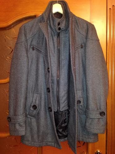 qış geyimi: Palto, S, rəng - Boz — 4