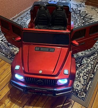 Uşaq üçün elektrikli Mercedes-Benz AMG G-Class tipli yürütmə maşını - — 1