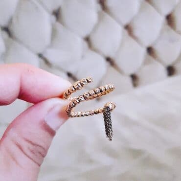 tək qaş: Toy, Üzük, Sarı qızıl, 585 Əyar, Qaşsız — 3