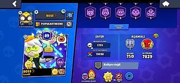 Brawl Stars hesabı satılır,2020 den bəri oynuyuram, 6-7 defe brawl — 4