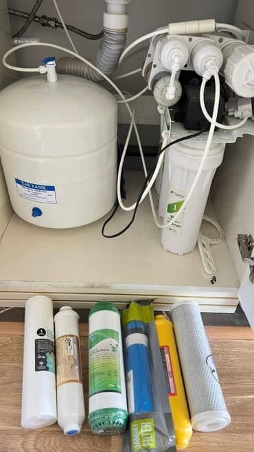 Su Filtiri. Turkiye ihtehsali 5 menbran 8 litir cen 2 il qaranti