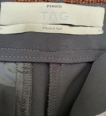 pinko: Şalvar, Pinko, S, rəng - Qara — 5