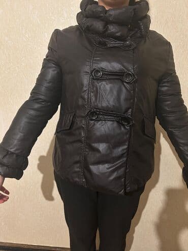 Digər qadın geyimləri: Qadın qış gödəkçəsi - Rəng: qara orginaldi.200-manata alınıb — 4
