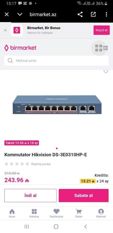 ip kamera: ÖZ OBYEKTİMDE 2 AY İŞIEYİB İNDİ LAZİM OLMADİGNAGÖRE SATİRAM 4 EDED — 9