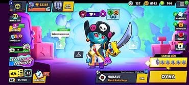 Brawl Stars hesabı – geniş məzmunlu oyun profili - Ümumi kubok — 1