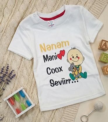 Yaz fəslinə görə 🌱 💥Körpələr üçün yarım qol yazılı koftalar💥 — 5